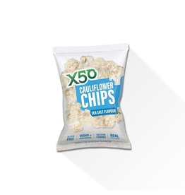X50 Cauliflower Chips - Sea Salt - 60g