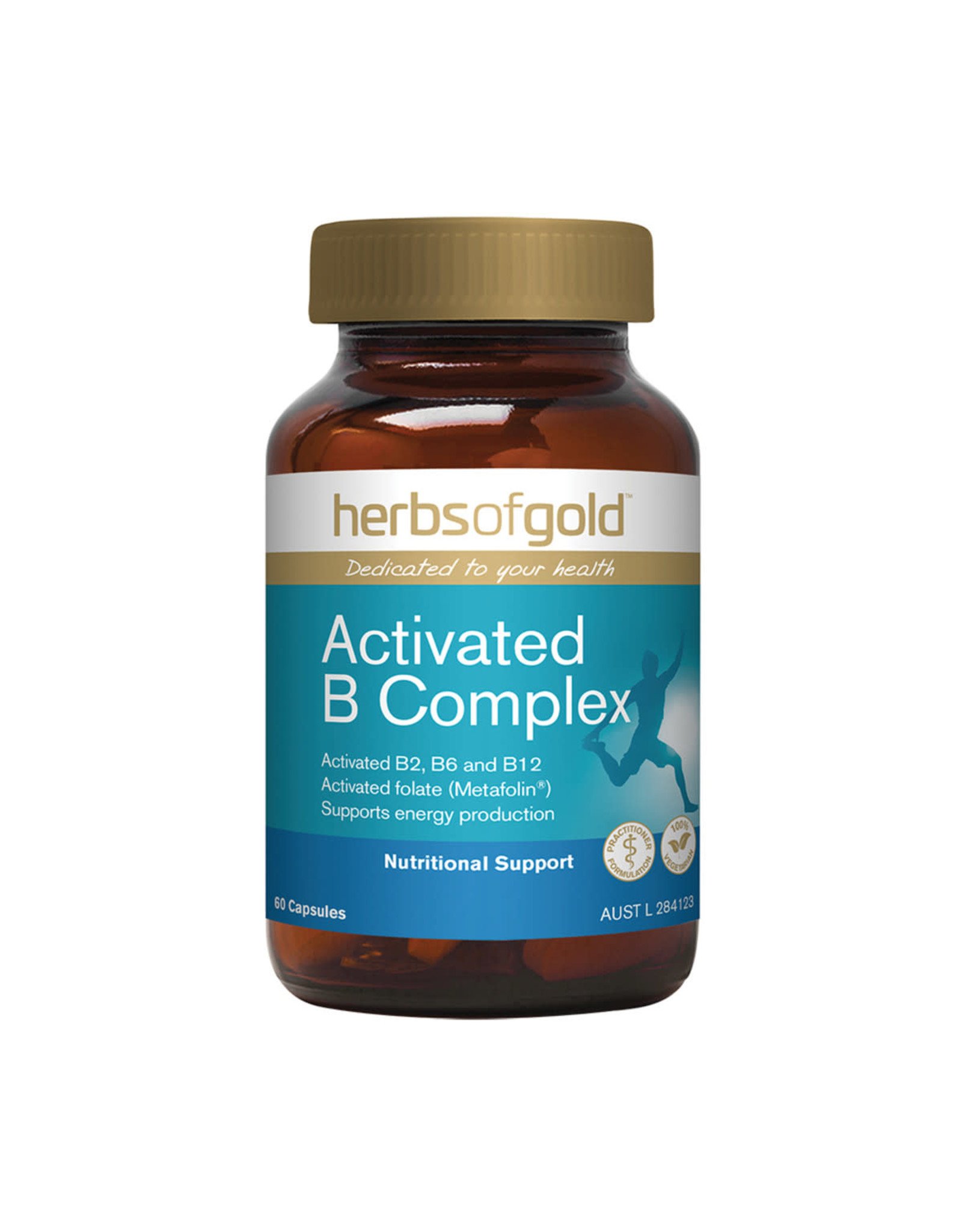 Herbs of Gold Activated B Complex 60c