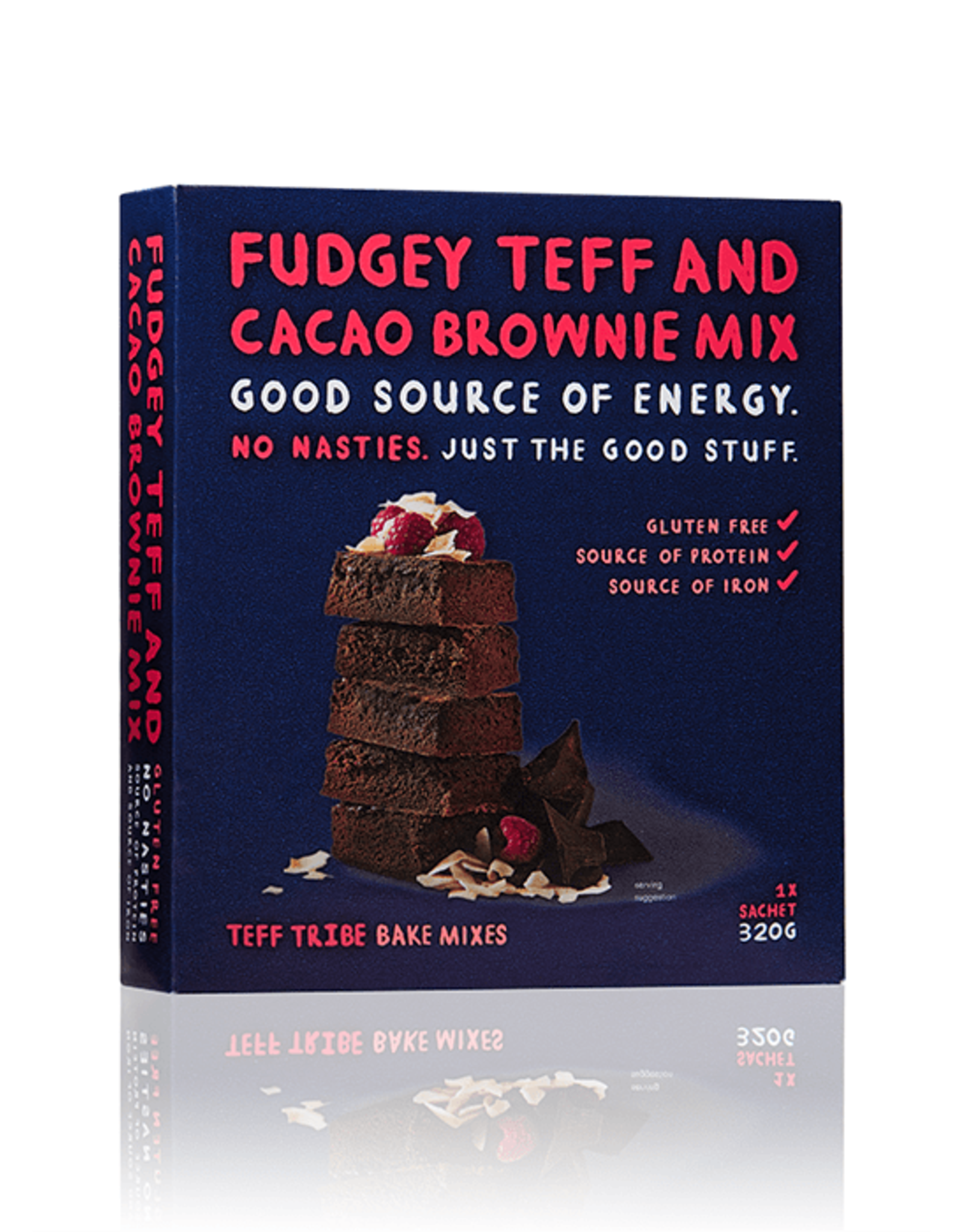 Teff Tribe Fudgey Teff & Cacao Brownie Mix 320g