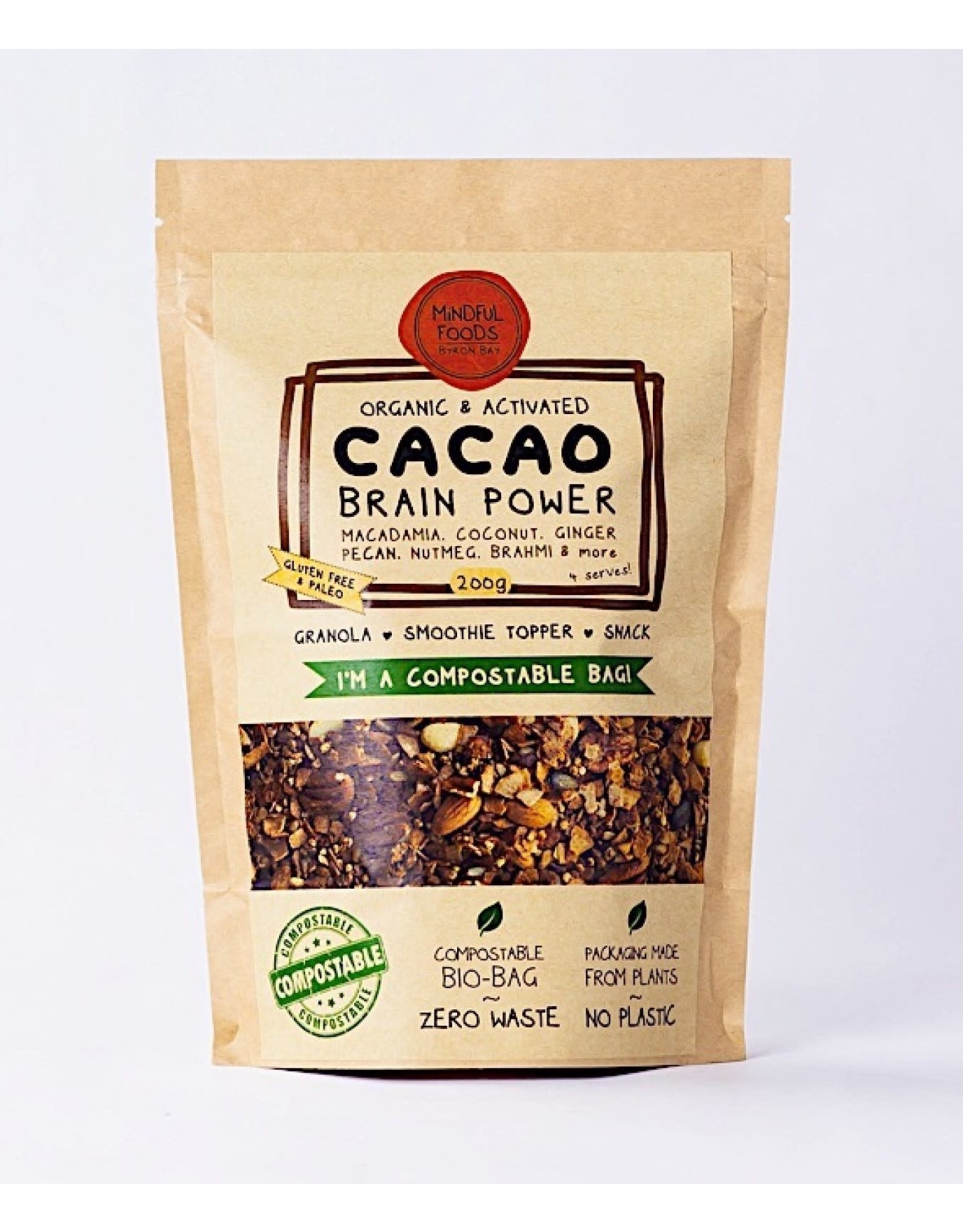 Mindful Foods Cacao Brain Power Granola