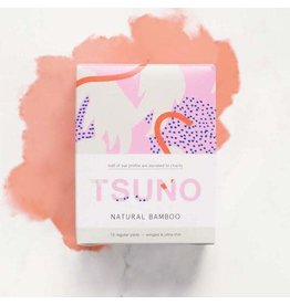 Tsuno Bamboo Pads - Regular - 10pk