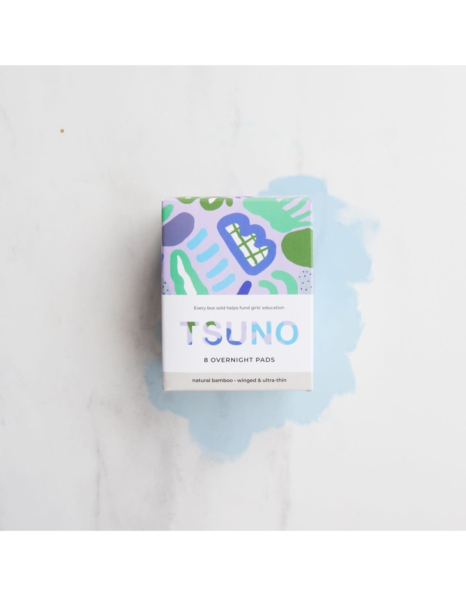 Tsuno Bamboo Overnight Pads 8pk