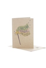 Deer Daisy I See the Magic in You Greeting Card