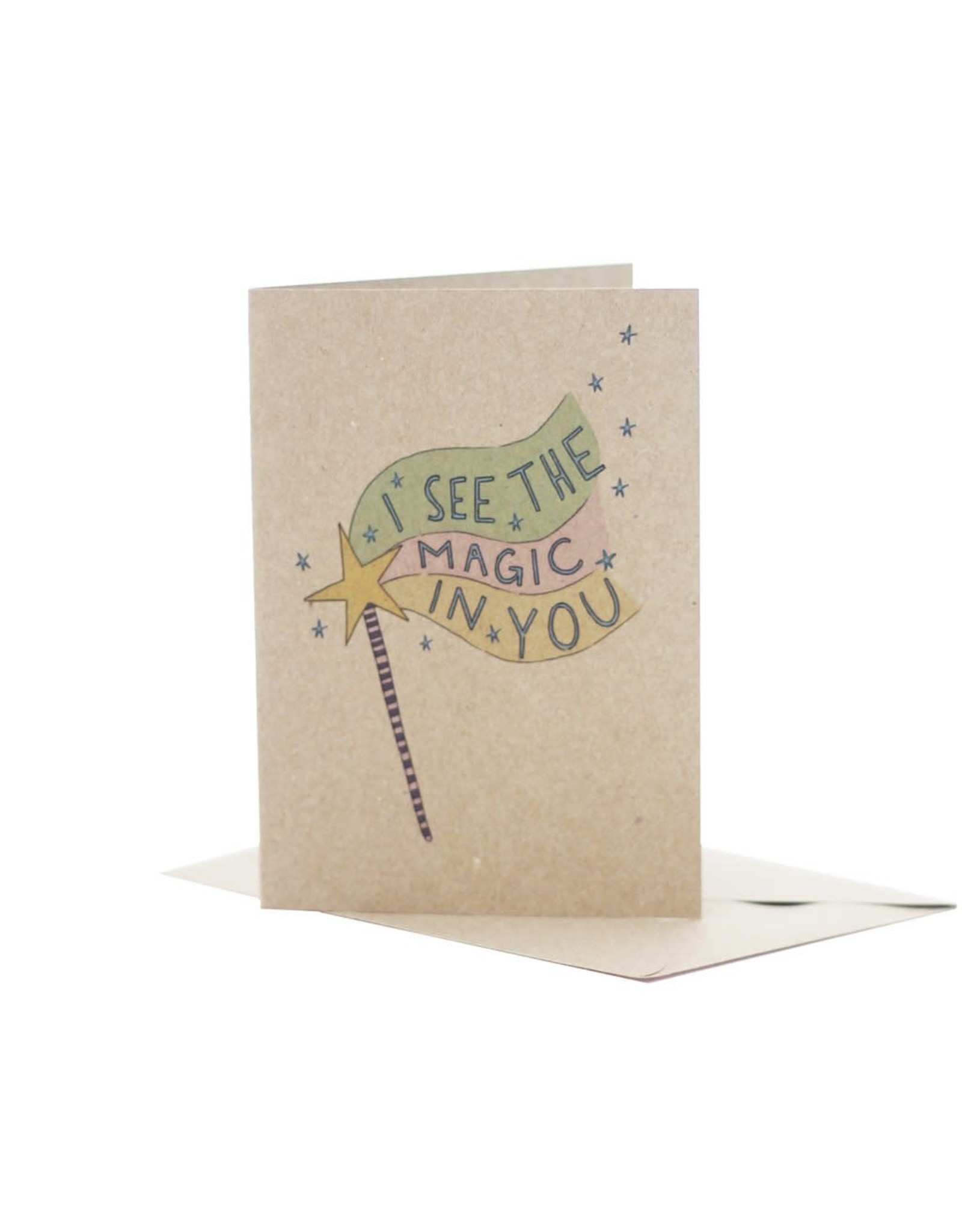 Deer Daisy I See the Magic in You Greeting Card