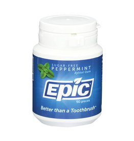 Epic Dental Gum Peppermint 50pc Tub