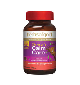 Herbs of Gold Children's Calm Care 60t Chewable