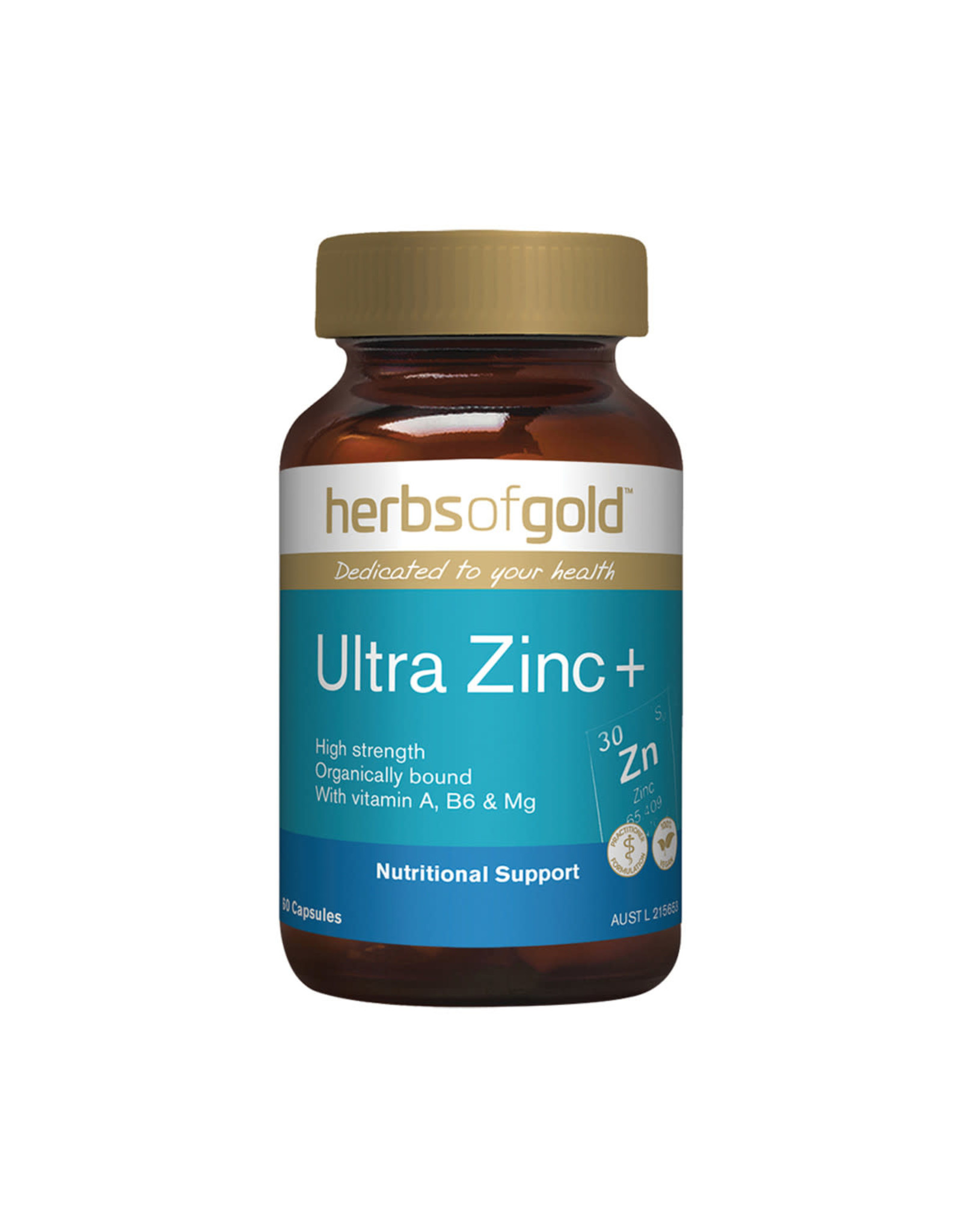 Herbs of Gold Ultra Zinc+ 60vc