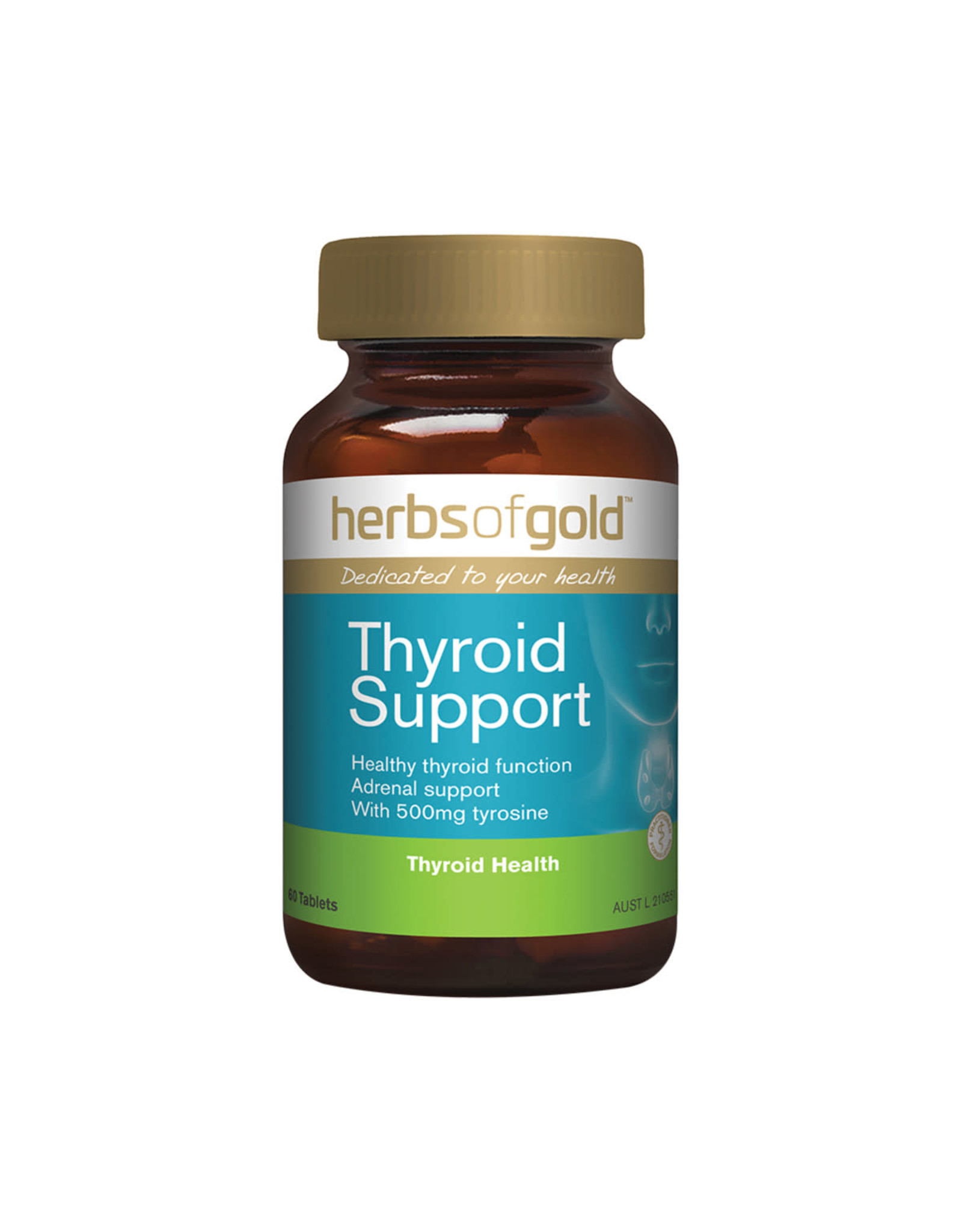 Herbs of Gold Thyroid Support 60c