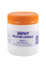 Bonvit Empty Capsules Size '0' Gelatine - 300c