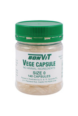 Bonvit Empty Capsules Size '0' Vege Caps - 100c