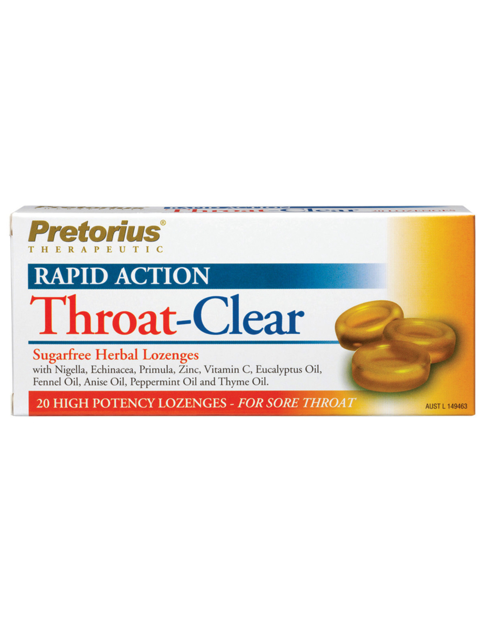 Pretorius Throat-Clear 20L