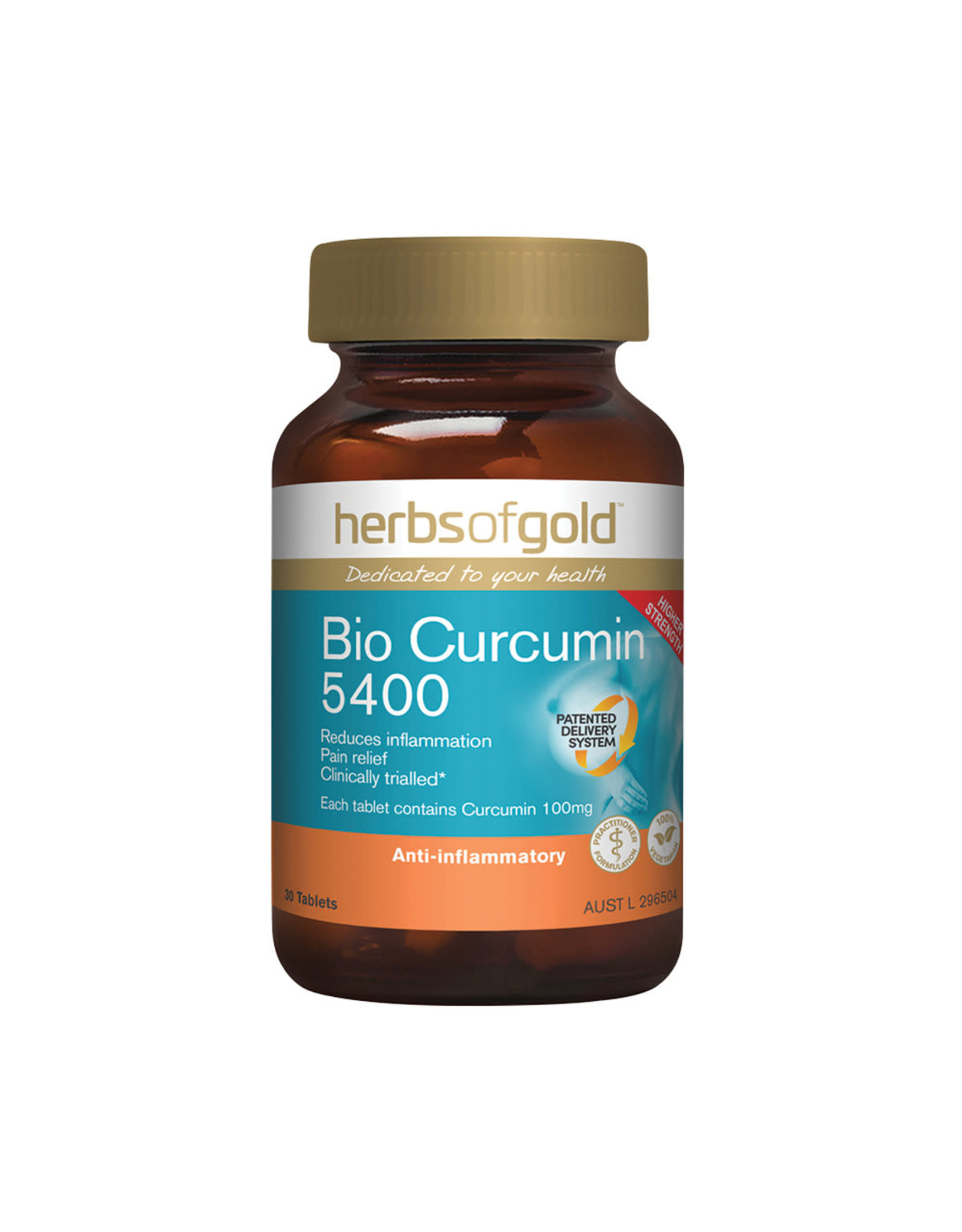 Herbs of Gold Bio Curcumin 5400+ 30t