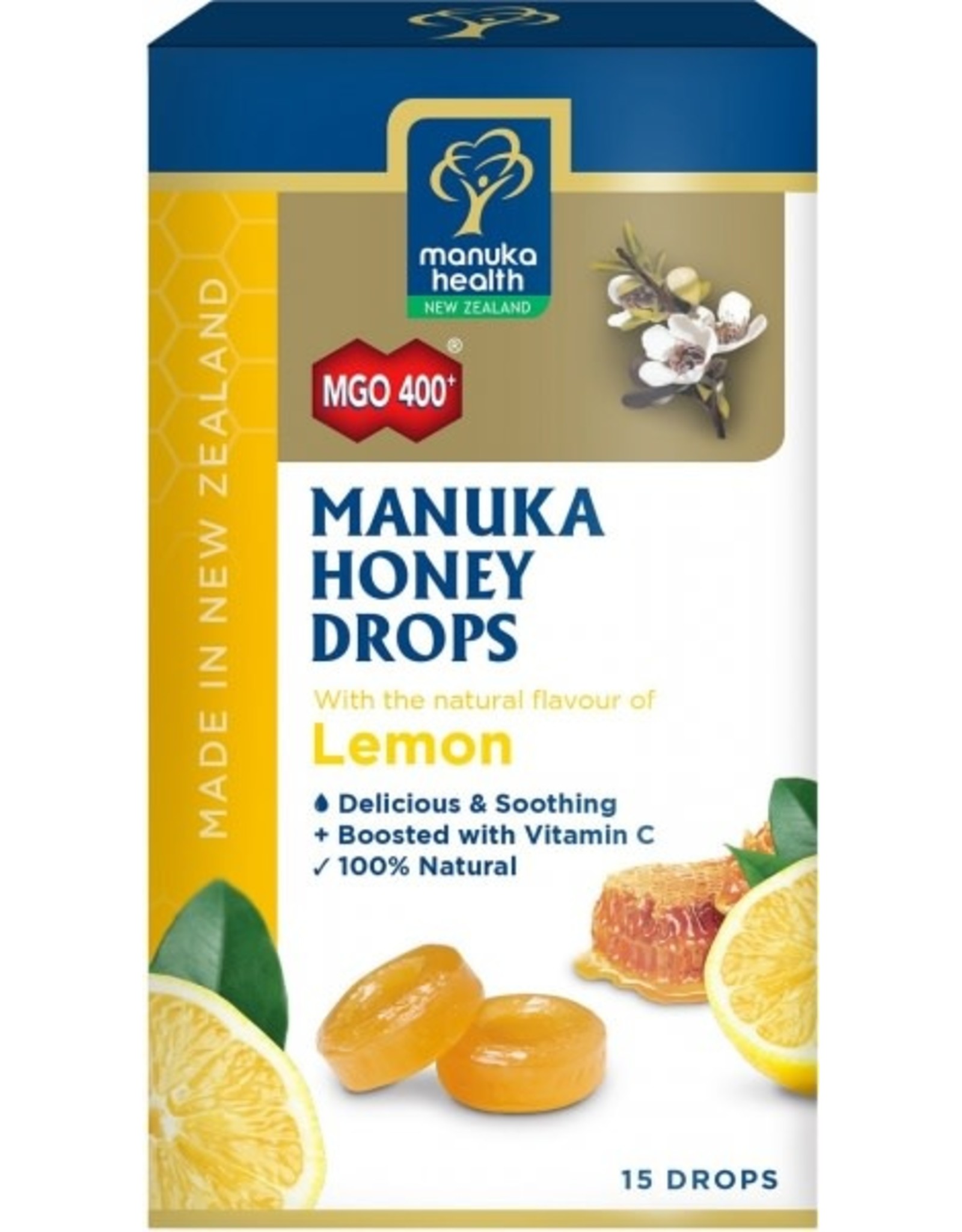 Manuka Health Manuka Lemon Lozenges 15s