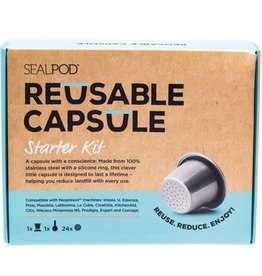 Sealpod Reusable Coffee Capsule Starter Kit