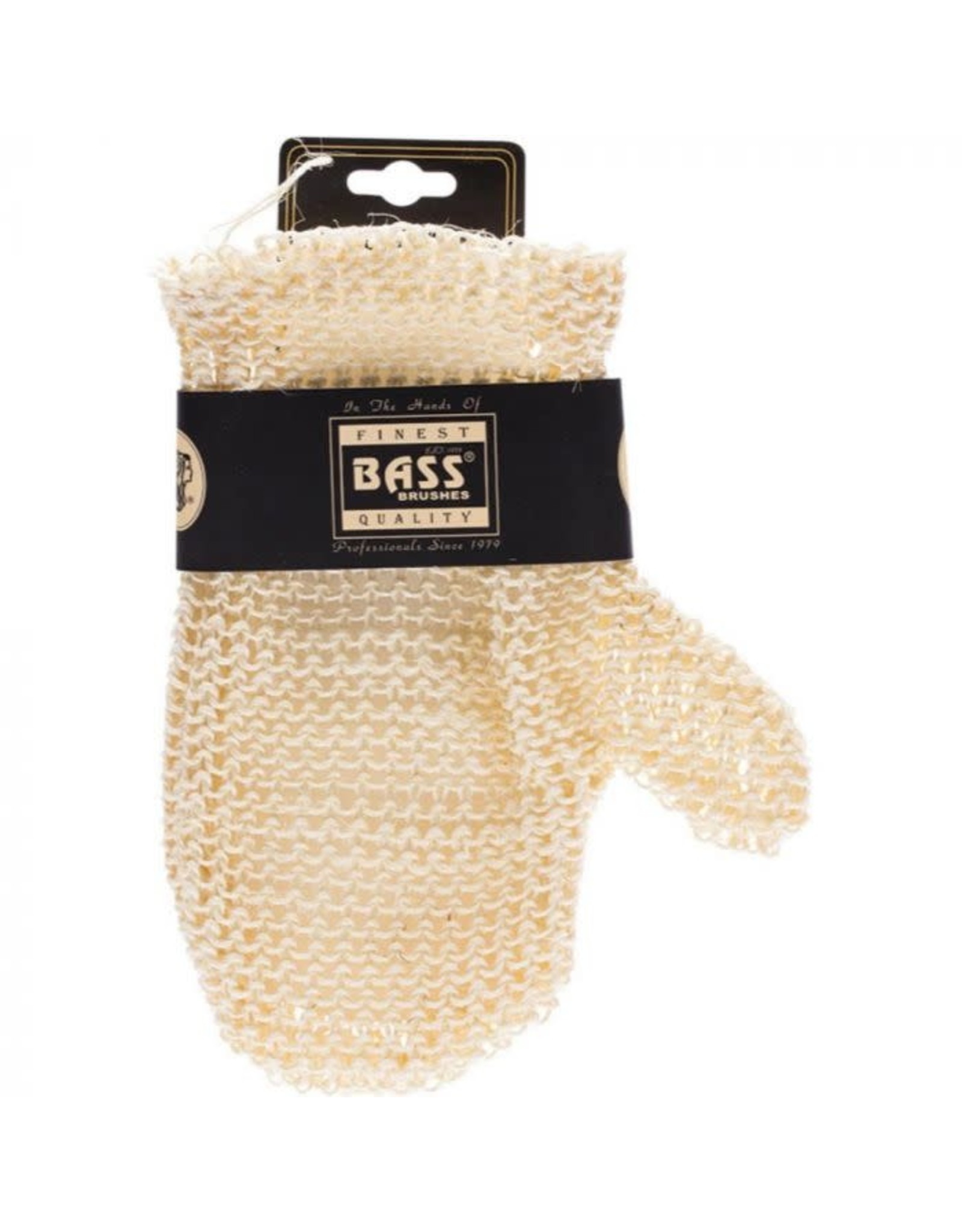 Bass Brushes Sisal Deluxe Hand Glove Knitted Style
