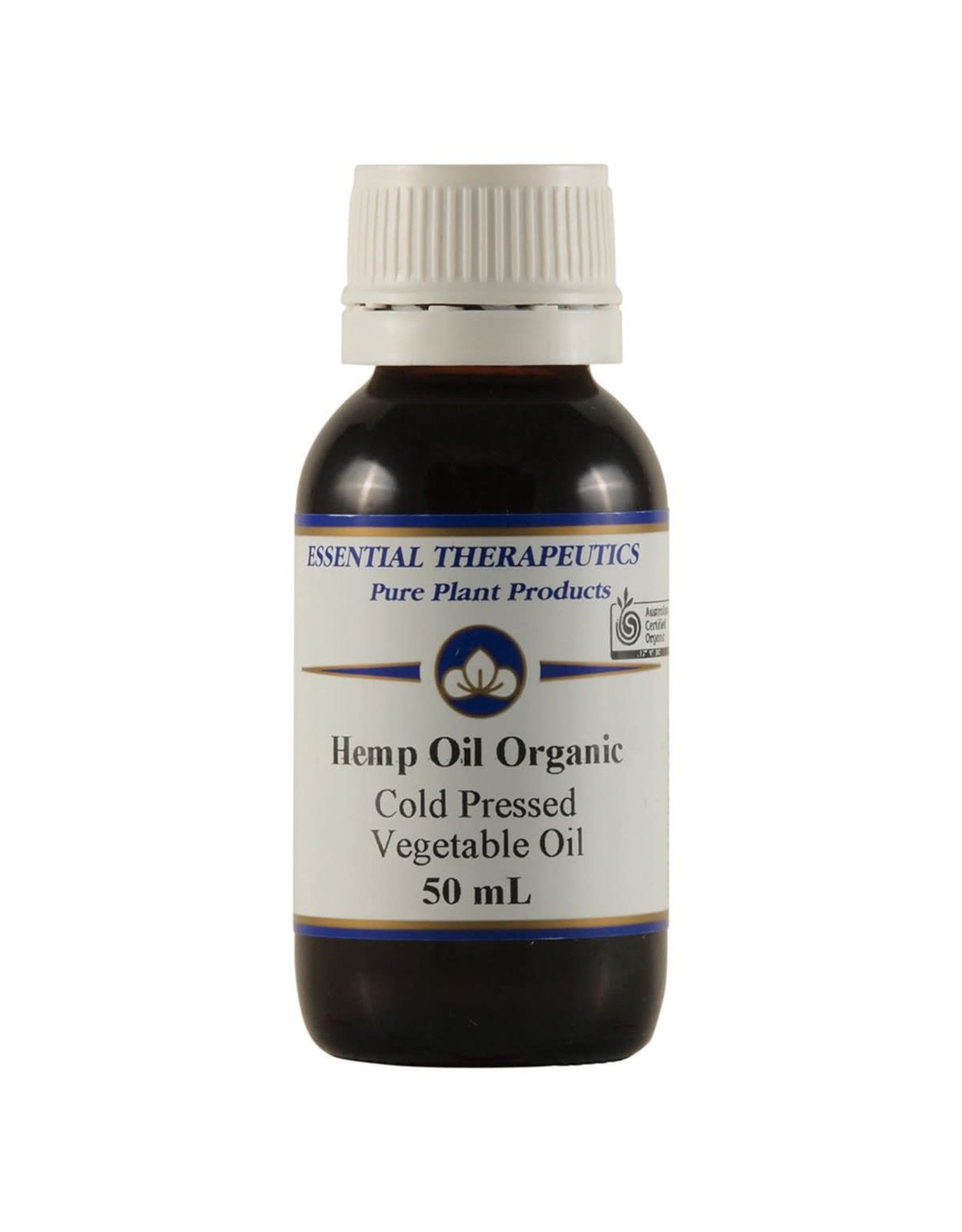 Essential Therapeutics Organic Hemp Oil (virgin, cold pressed) 50ml