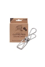Eco Basics Clothes Pegs - Stainless Steel - 9pk