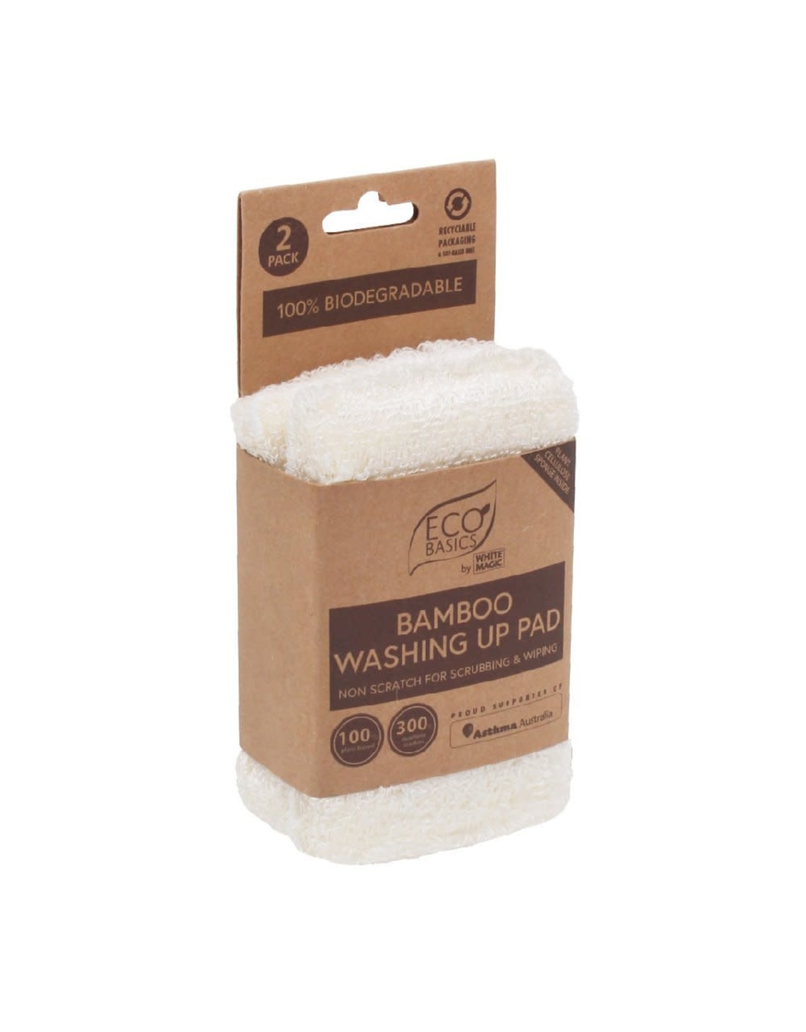 Eco Basics Bamboo Washing Up Pad 2pk