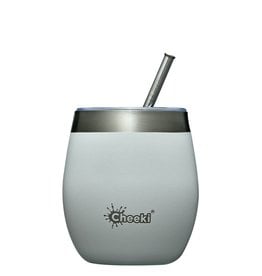 Cheeki Insulated Wine Tumbler with Stainless Steel Straw