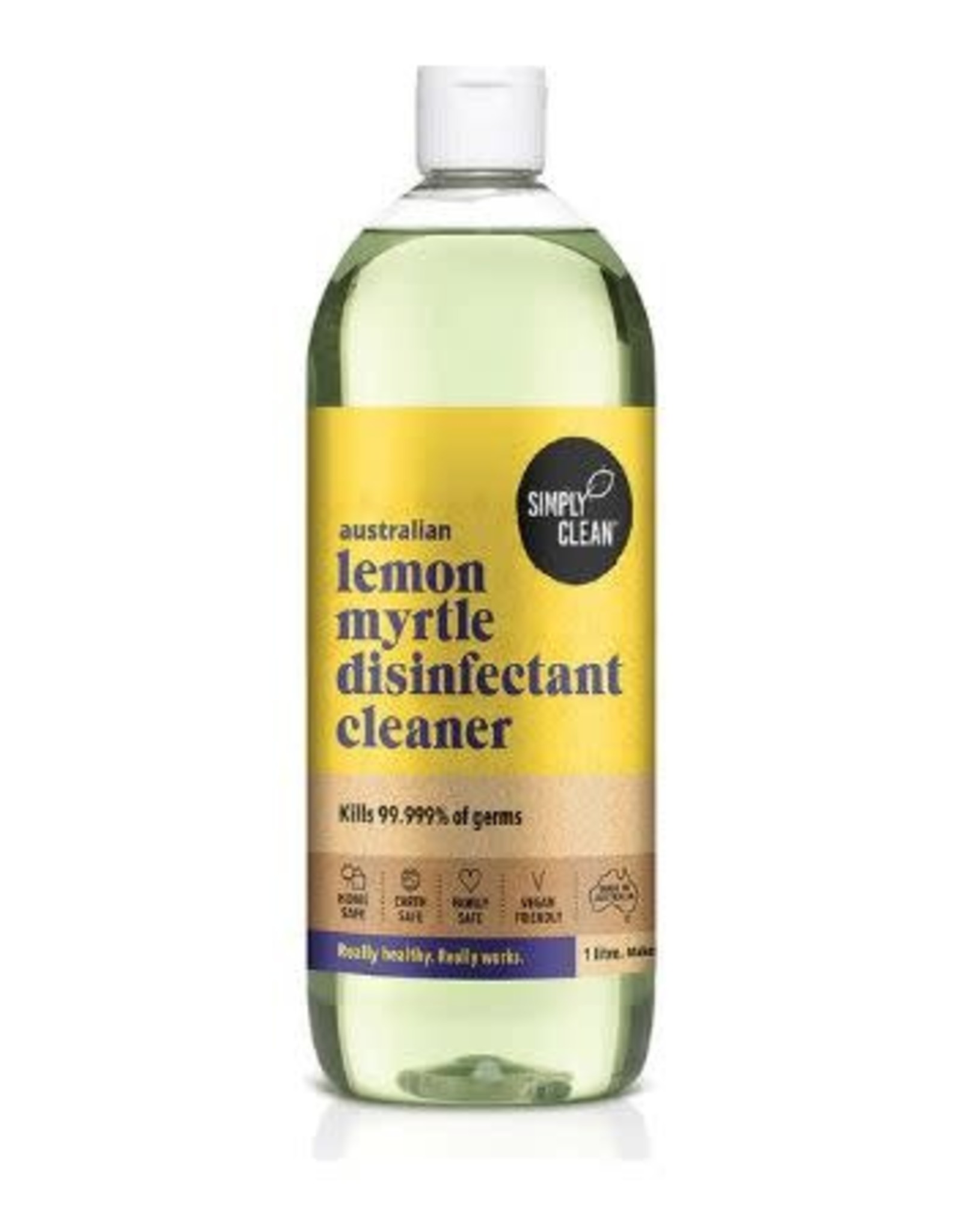 Simply Clean Lemon Myrtle Disinfectant 1L