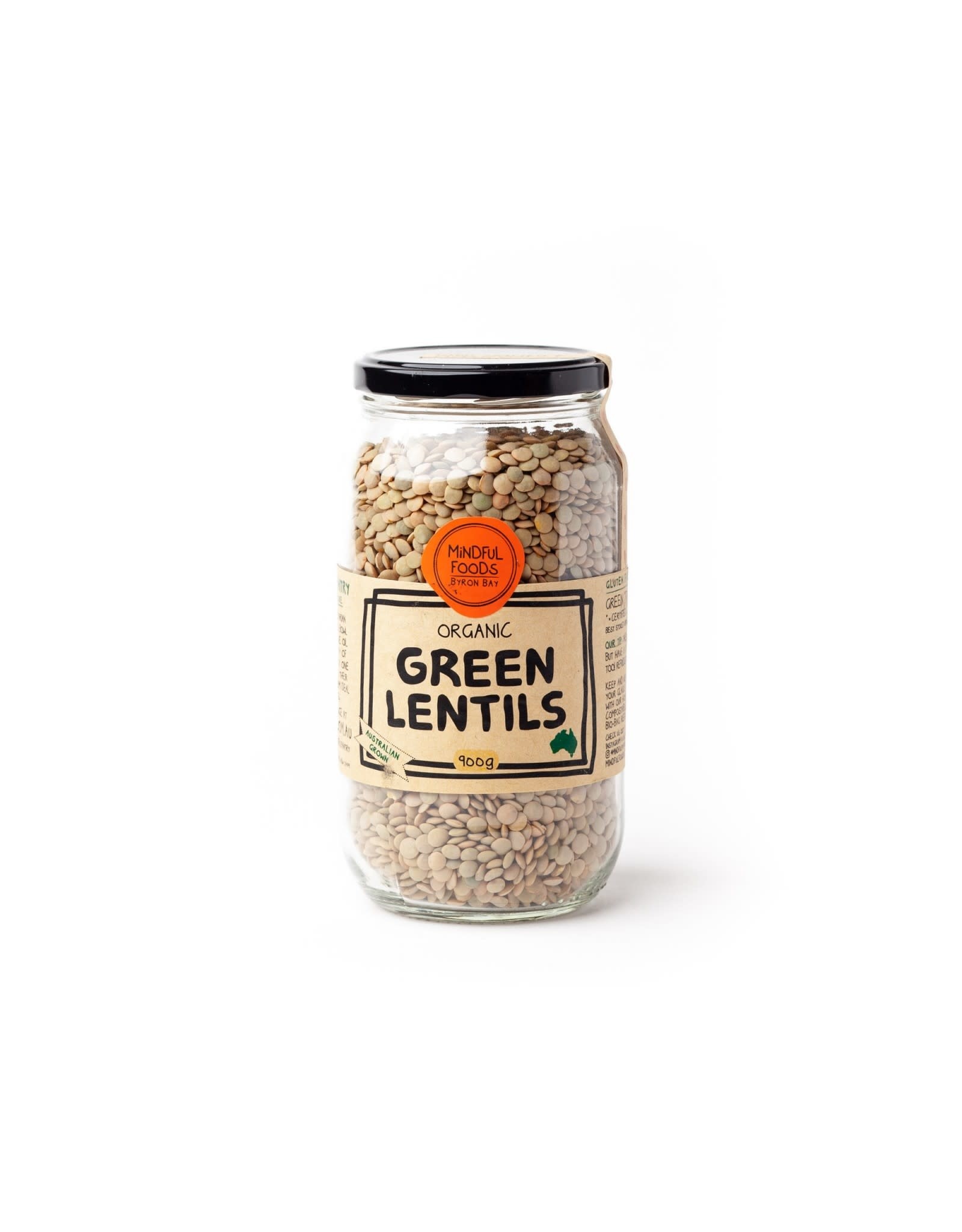 Buy Mindful Foods Online Organic Green Lentils 900g
