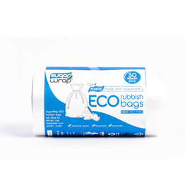 Sugarwrap Eco Rubbish Bags - pk25