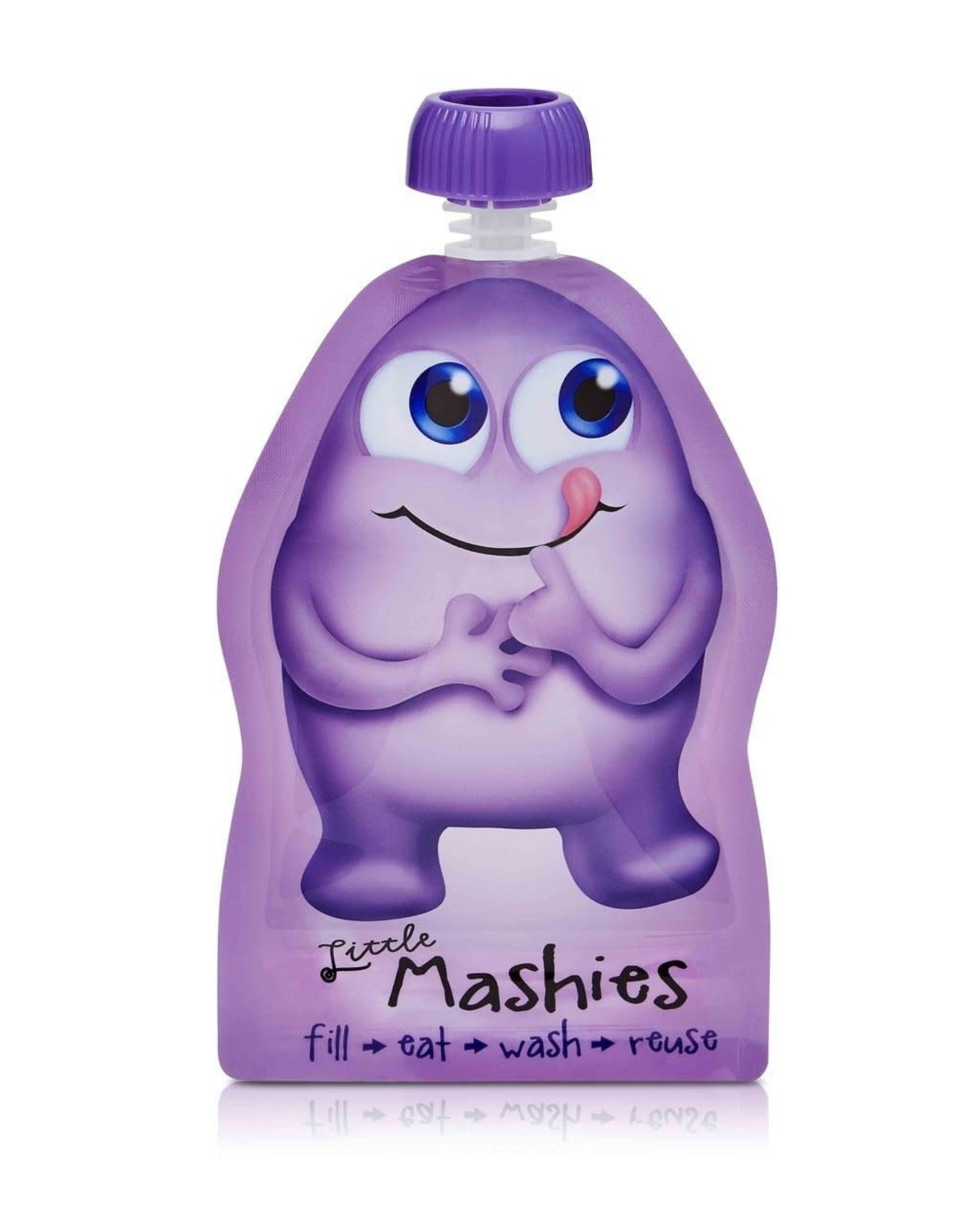 Little Mashies Reusable Squeeze Pouch  Pack Of 2 - 2x130ml