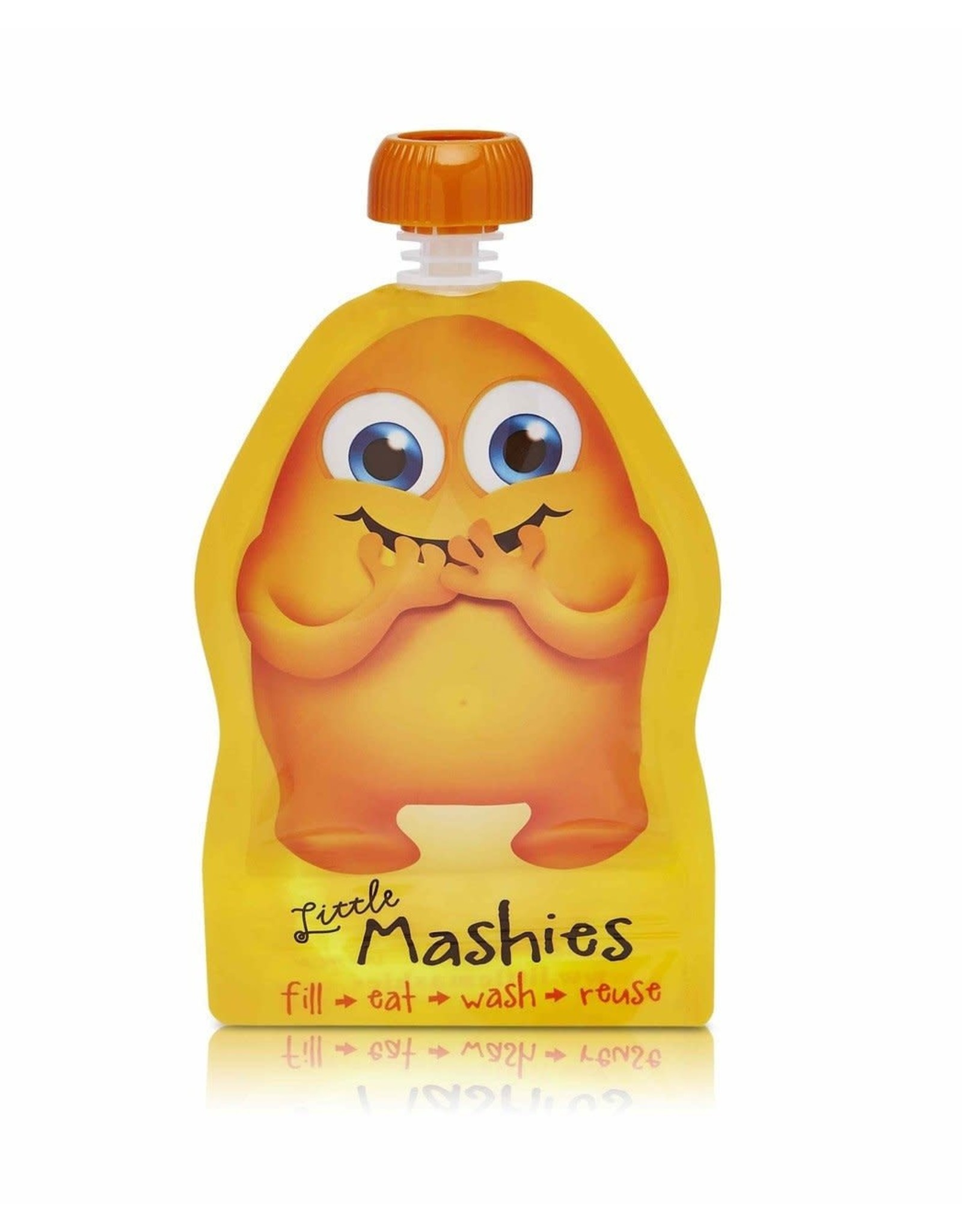 Little Mashies Reusable Squeeze Pouch  Pack Of 2 - 2x130ml