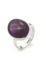 Stones & Silver Amethyst Ring