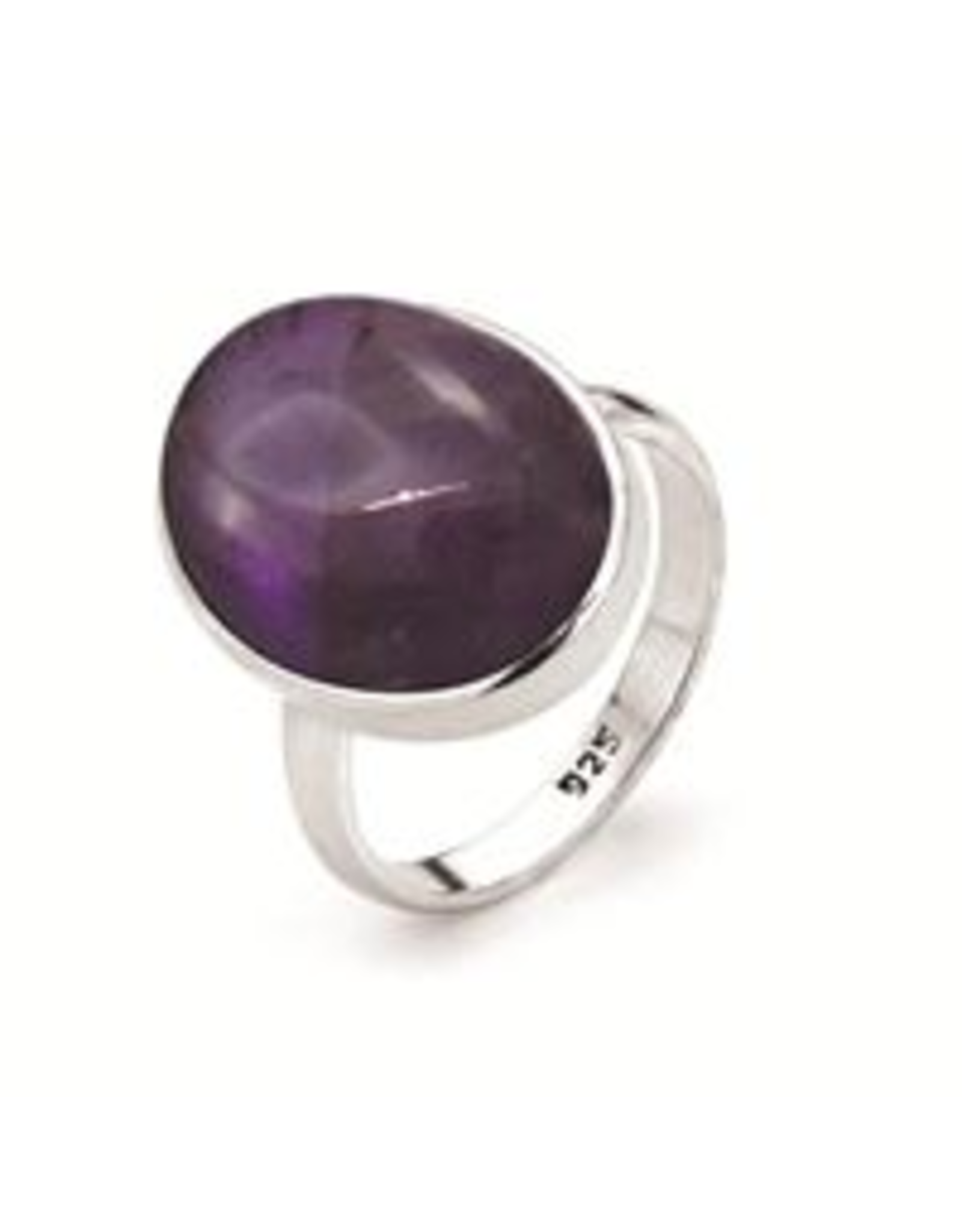 Stones & Silver Amethyst Ring