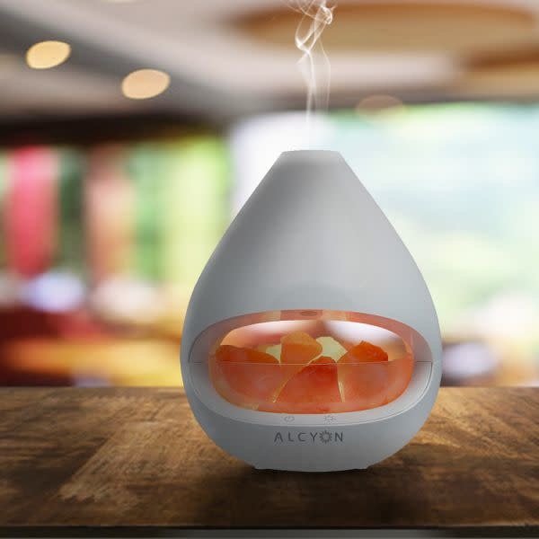 Ultrasonic Salt Lamp Diffuser The Natural Health & Wellness Store