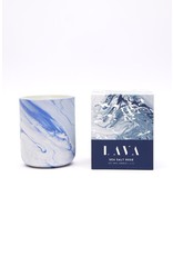 Lava - Sea Salt Rose Candle