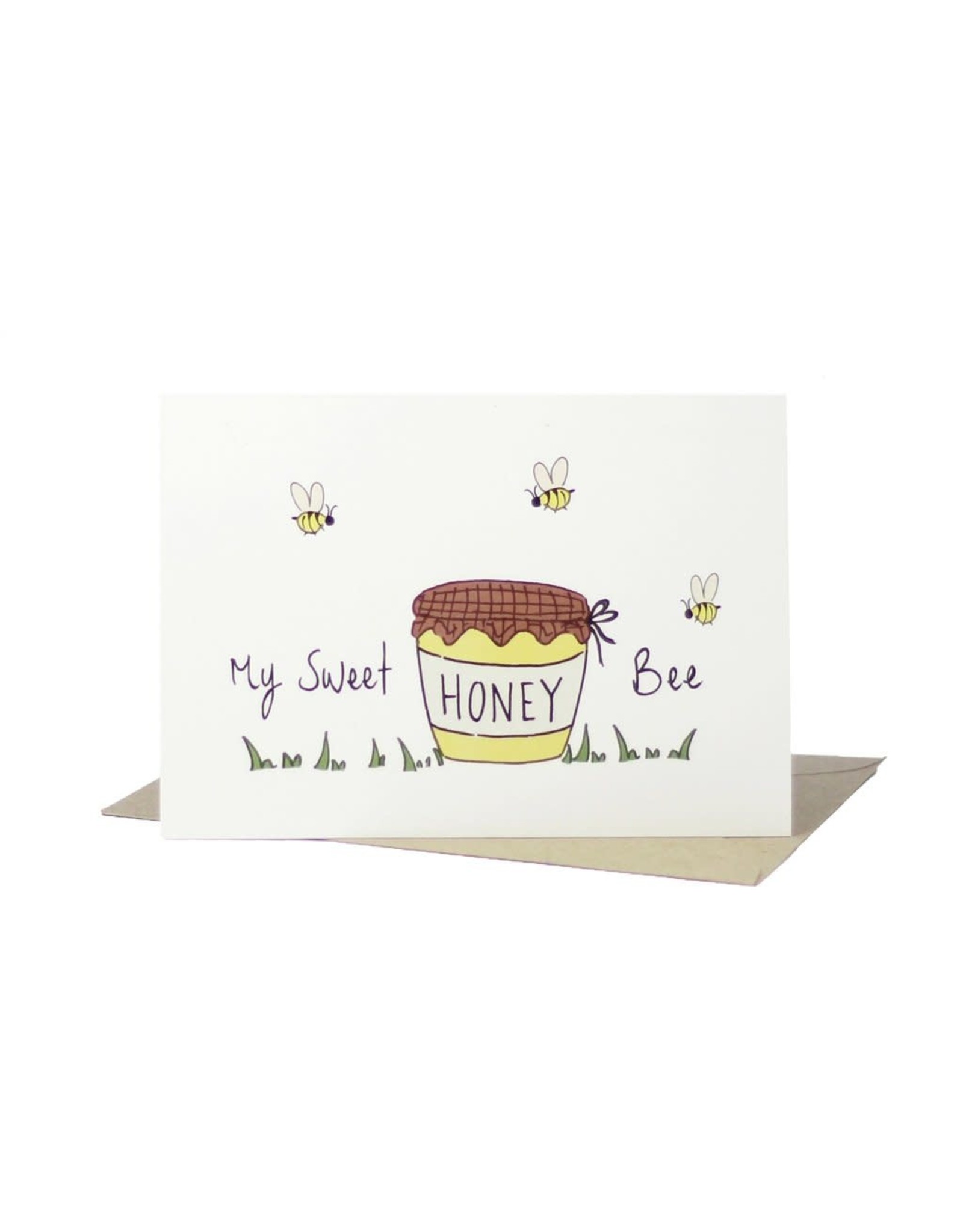 Deer Daisy My Sweet Honey Bee Greeting Card