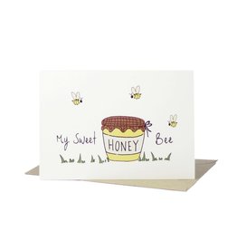 Deer Daisy My Sweet Honey Bee Greeting Card