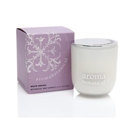 AromaBotanicals Glass Candle - White Orchid 185g