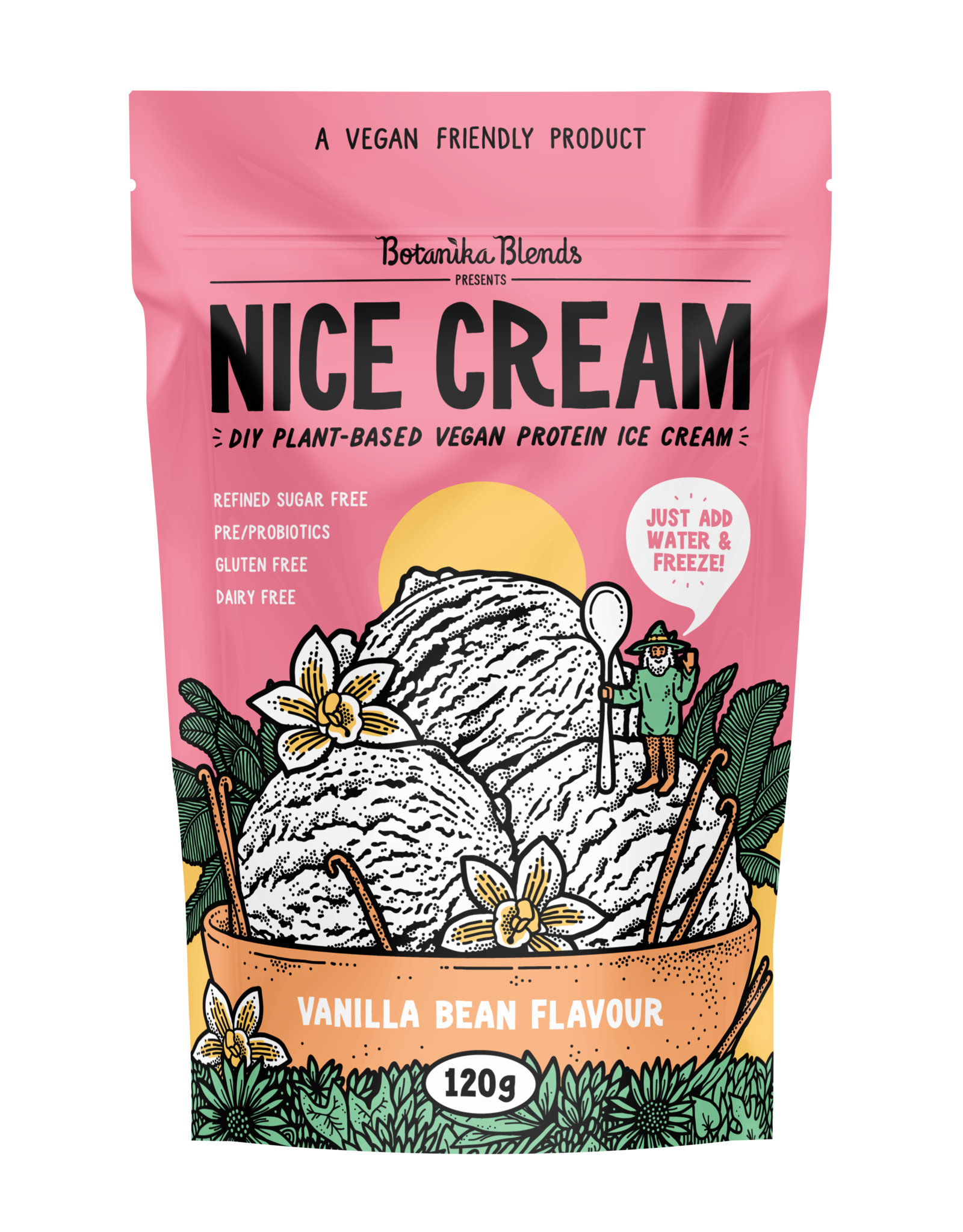 Botanika Blends Nice Cream Vanilla Bean Protein Ice Cream 120g