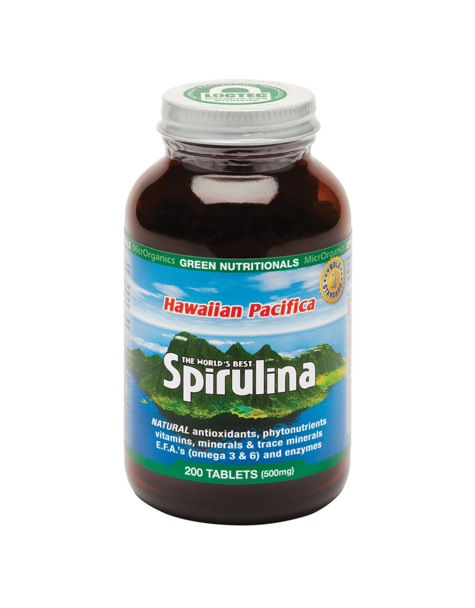 MicroOrganics Hawaiian Pacifica Spirulina 500mg