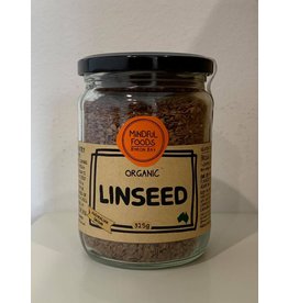 Mindful Foods Organic Linseed Jar 325g