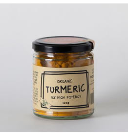 Mindful Foods Organic Turmeric (High Potency 5% Curcumin) 120g Jar