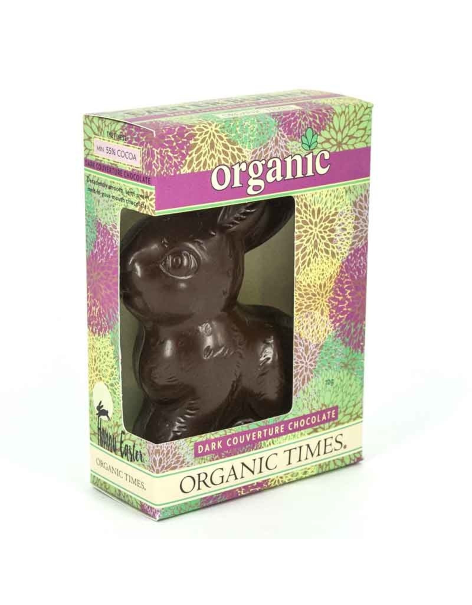 Organic Times Organic Dark Chocolate Easter Bunny 70gm