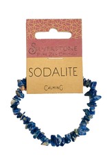 Silverstone Crystal Chip Bracelet - Sodalite - Eco Range