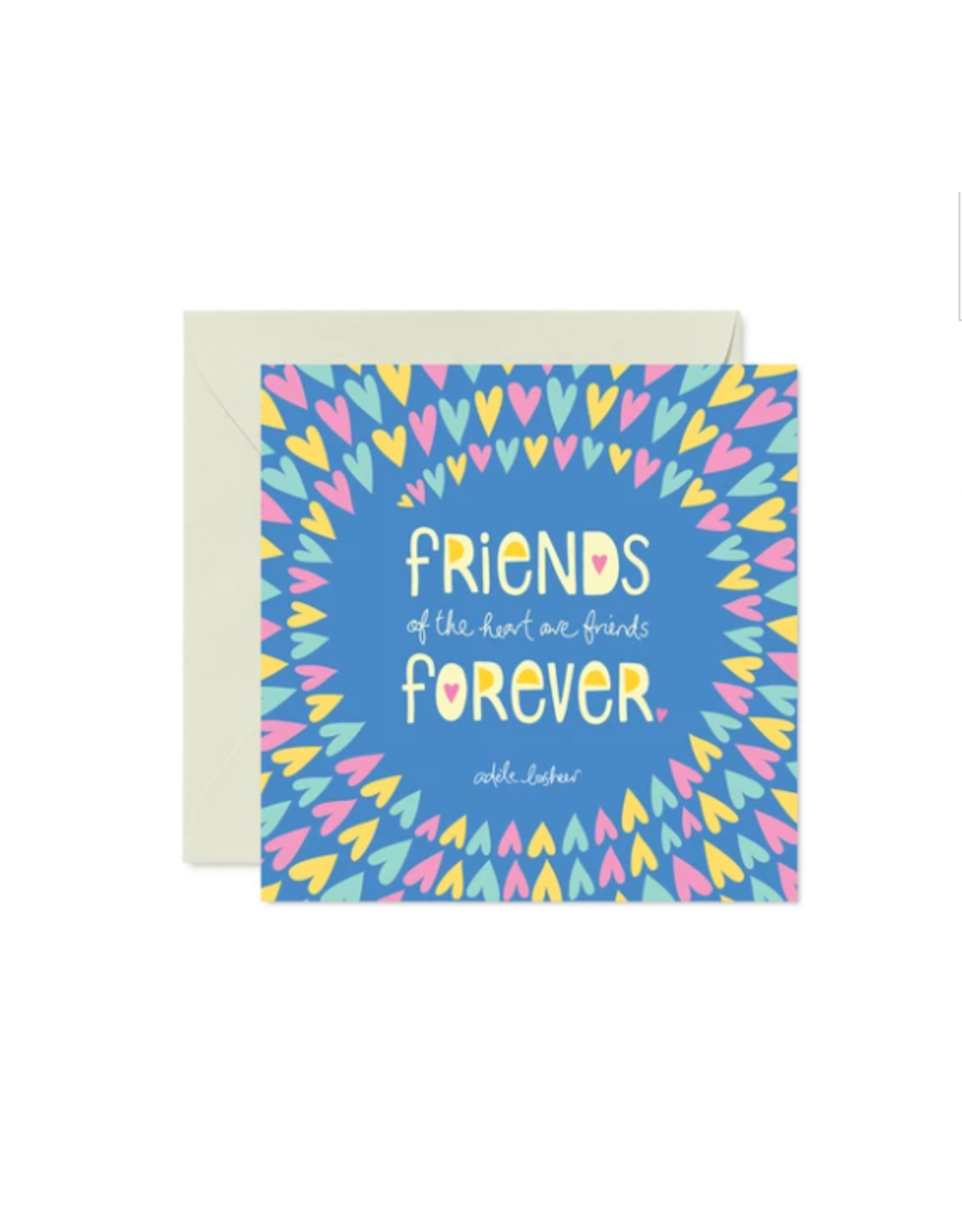 Intrinsic Friends Forever Greeting Card