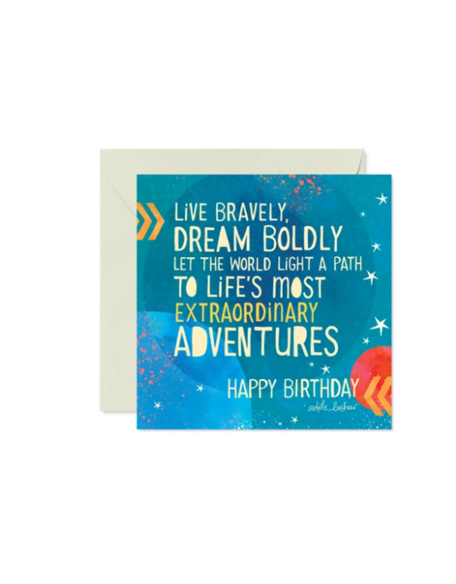 Intrinsic Birthday Adventures Greeting Card