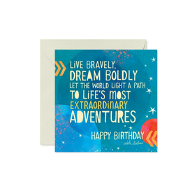 Intrinsic Birthday Adventures Greeting Card