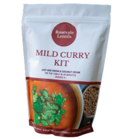 Rosevale Lentils Mild Curry Kit 220g