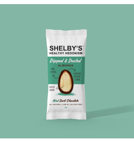 Shelby's Healthy Hedonism Almonds Mint Dark Chocolate 40g