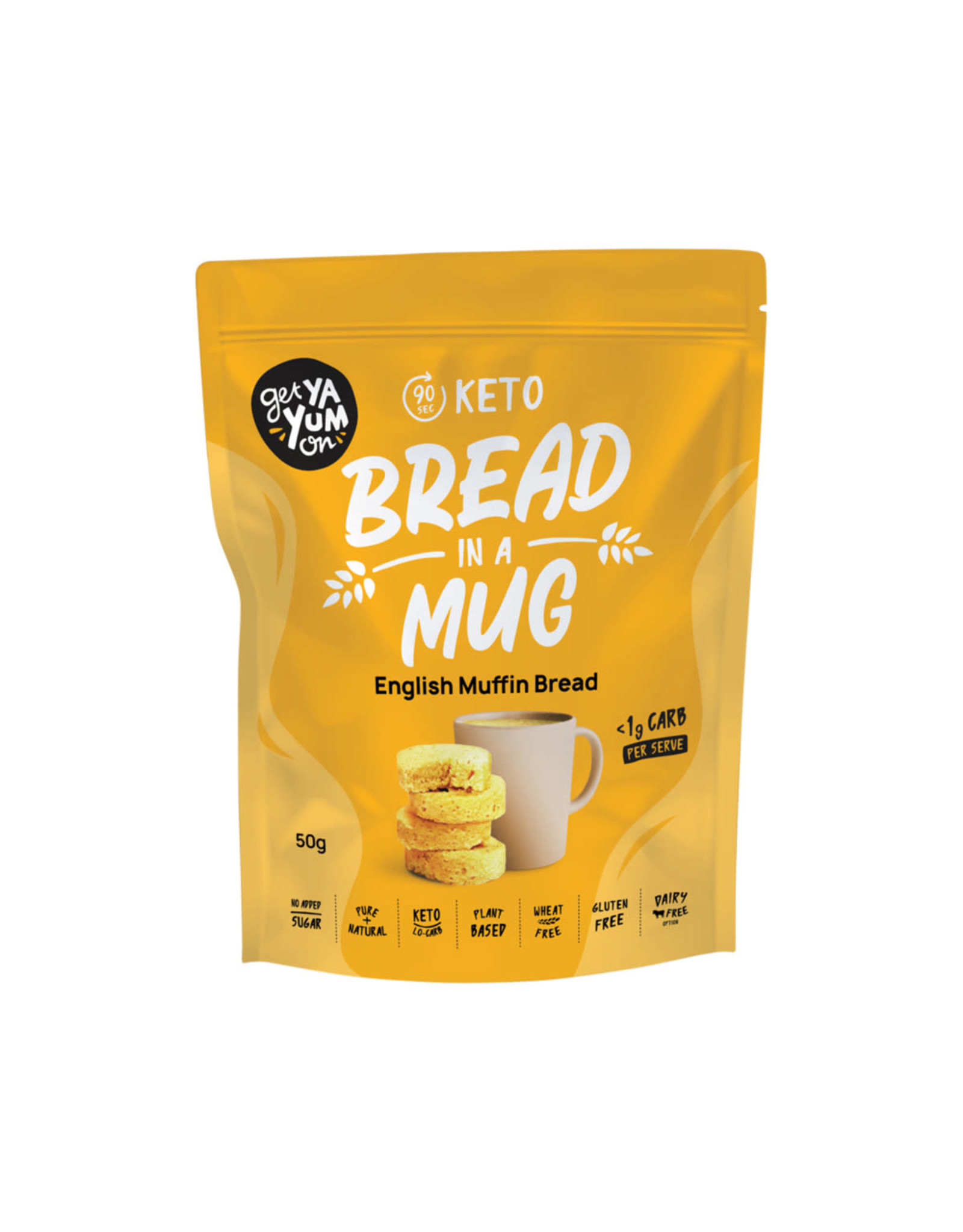 Get Ya Yum On Bread In A Mug English Muffin Bread 50g