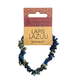 Silverstone Crystal Chip Bracelet - Lapis Lazuli - Eco Range