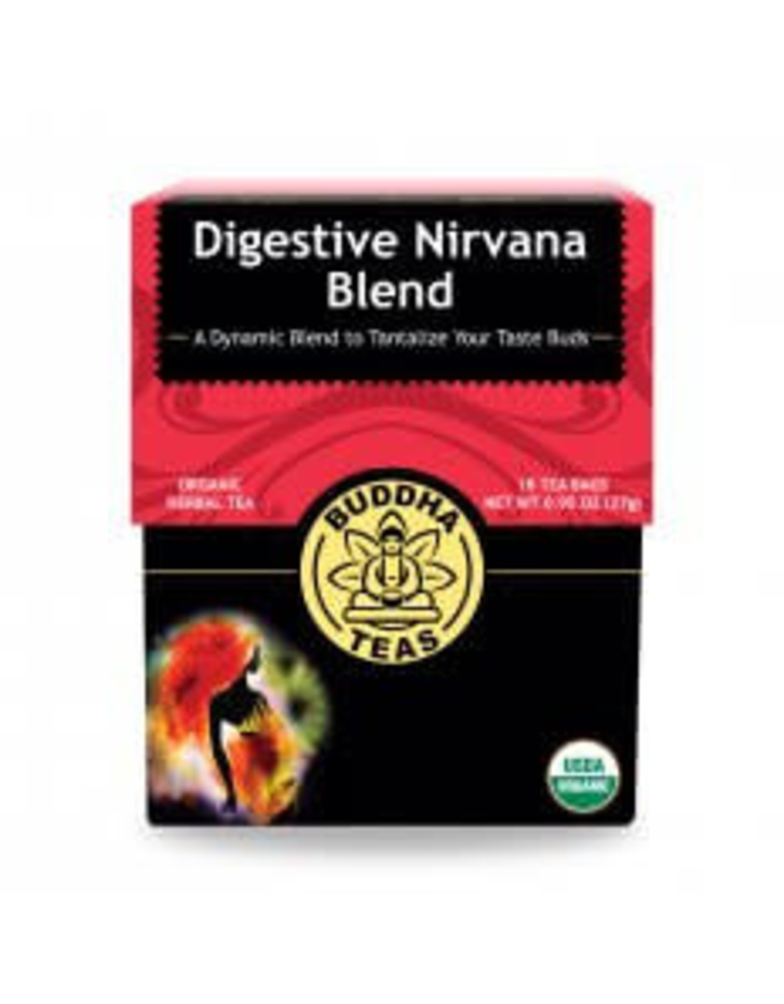 Buddha Teas Digestive Nirvana Tea Blend x 18 Tea Bags