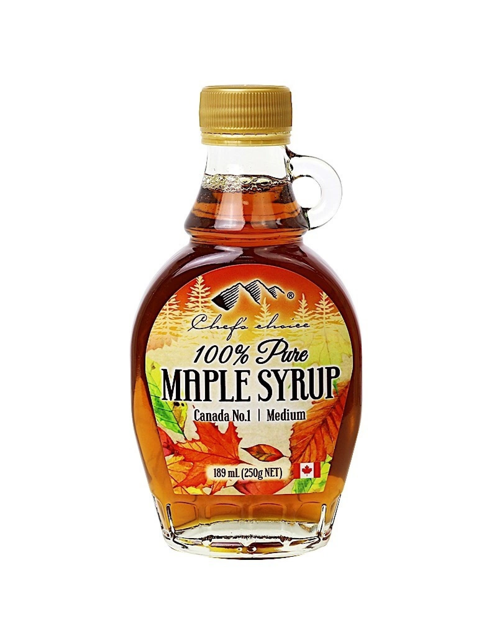 Chef's Choice 100% Pure Organic Maple Syrup 189ml